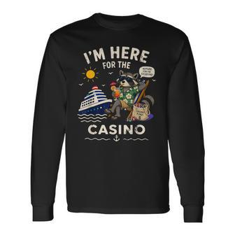 Family Cruise 2026 Cruising Friends Couples Casino Long Sleeve T-Shirt | Seseable UK