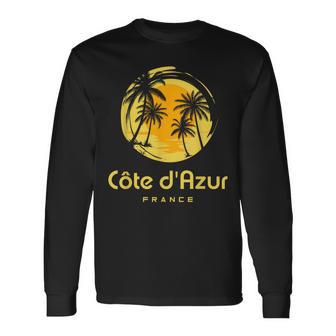 France Côte D'azur T-shirt à manches longues - Cadeauxyz