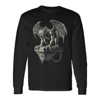 Gargouille Légende Gothique T-shirt à manches longues - Cadeauxyz