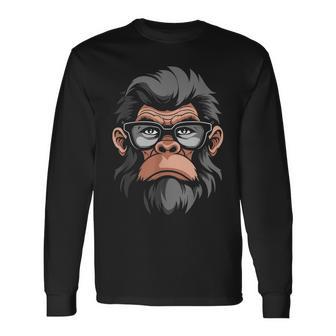 Gorila Frío Primate Mono -Imio Gorila Camiseta de manga larga - Regaloses