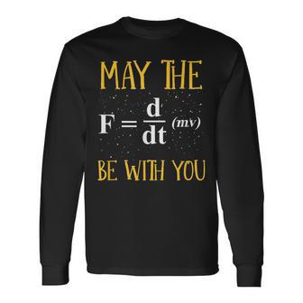 Graciosa Físico Profesor Estudiante Ciencia Física Camiseta de manga larga - Regaloses
