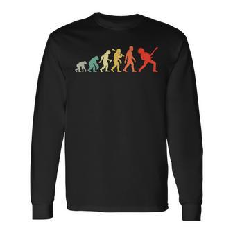 Guitarist Evolution Pour Guitariste Électrique Rock T-shirt à manches longues - Cadeauxyz