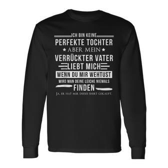 Ich Bin Kein Perfekter Tochterpaß Langarmshirts - Geschenkecke