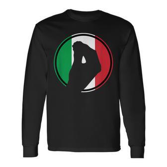 Italia Italienische Flagge Italien Langarmshirts - Geschenkecke