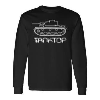 Jeu De Mots Avec Char T-shirt à manches longues - Cadeauxyz