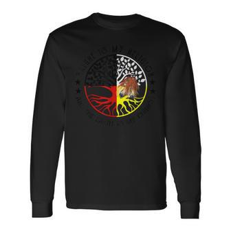 La Naturaleza Es Mi Religión Y La Tierra Es Mi Iglesia Camiseta de manga larga - Regaloses