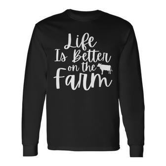 Laie Est Meilleureur La Ferme T-shirt à manches longues - Cadeauxyz