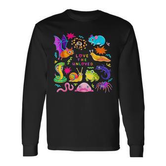 Love The Unloved Cute Animals Aesthetic Graphic Long Sleeve T-Shirt - Thegiftio UK