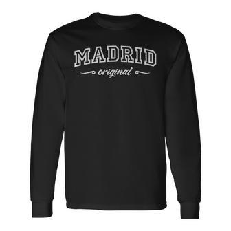 Madrid Castilla España España Camiseta de manga larga - Regaloses