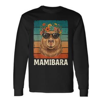 Mamá Capibara Mamibara Camiseta de manga larga - Regaloses