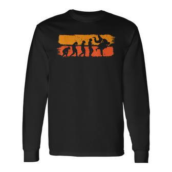 Manta Brasileña Jiu Jitsu Bjj Evolution Judo De Regalo Camiseta de manga larga - Regaloses
