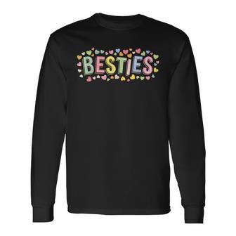 Mejores Amigas Primos Hermanados Mejores Amigos Niñas Y Niños Camiseta de manga larga - Regaloses