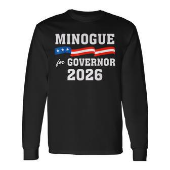 Mike Minogue For Governor Of Massachusetts 2026 Long Sleeve T-Shirt - Thegiftio UK