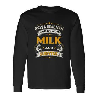 Milk Shirt The Perfect Name Long Sleeve T-Shirt | Seseable UK