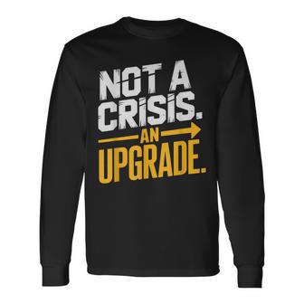 Moto Mediana Edad Crisis De Motero Tipo Rebelde Humor Los 40 Camiseta de manga larga - Regaloses