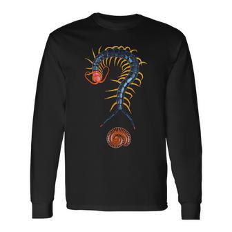 Myriapoda Américaine Les Héros Decolopendra T-shirt à manches longues - Cadeauxyz