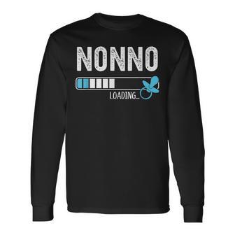 Nonno Loading Annuncio Gravidanza Maglietta a maniche lunghe - Novitaregali