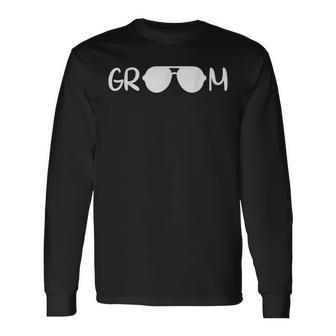 Novioquat Despedida Deoltero Boda Ensayo Cena Matrimonio Camiseta de manga larga - Regaloses