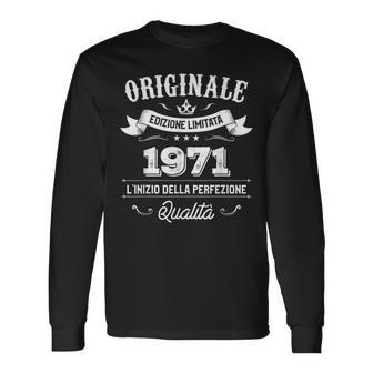 Originale Dal 1971 Regalo 49 Anni Compleanno Maglietta a maniche lunghe - Novitaregali