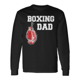 Papá Boxeador Padre Boxeador Camiseta de manga larga - Regaloses
