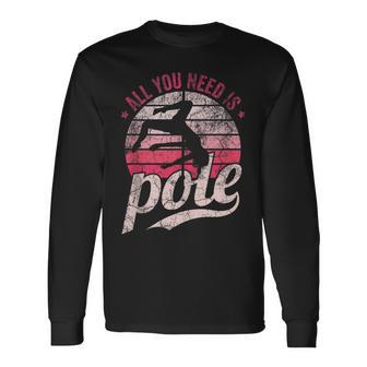 Pole Dance Dancer Pole Dance Pole Dance Pole Dance In Mangas Camiseta de manga larga - Regaloses