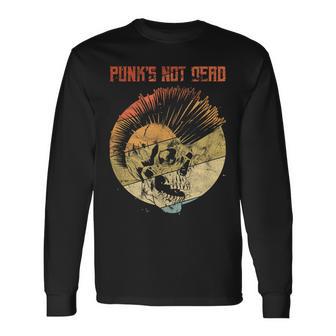 Punk's Not Dead Punk Rock Punker Camiseta de manga larga - Regaloses