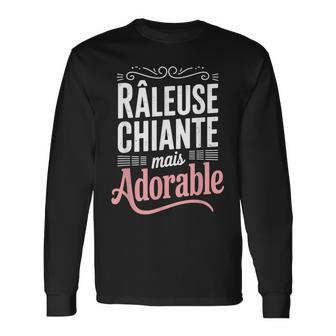 Râleuse Chiante Mais Adorable Humour T-shirt à manches longues - Cadeauxyz