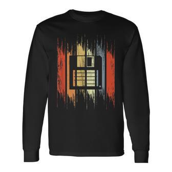 Retro Diskette 80Er Liebhaber Retrowave Langarmshirts - Geschenkecke