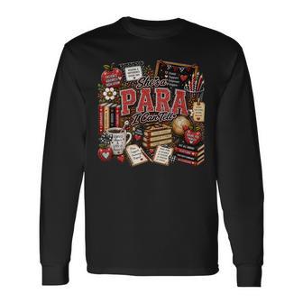 Shes A Para I Can Tell Appreciation Long Sleeve T-Shirt - Thegiftio UK