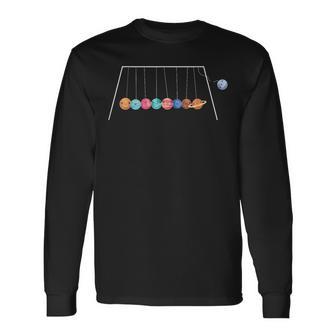 Sistemaolar Planetas Ciencia Espacio Chicos Camiseta de manga larga - Regaloses