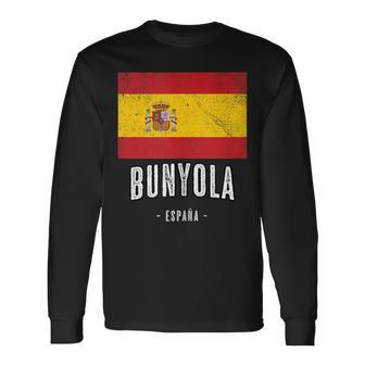 Souvenir Ciudad Bandera In Mangas Camiseta de manga larga - Regaloses