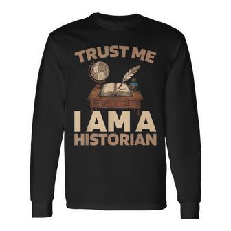 Historia Academia Investigación Historiador Camiseta de manga larga - Regaloses