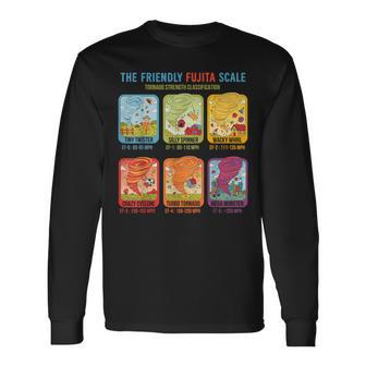Tornado Ef Scale For Boys Storm Chaser Long Sleeve T-Shirt - Thegiftio UK