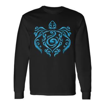 Tortue Maori -Ymbole Duent Tatouage Tribal Pour Les T-shirt à manches longues - Cadeauxyz