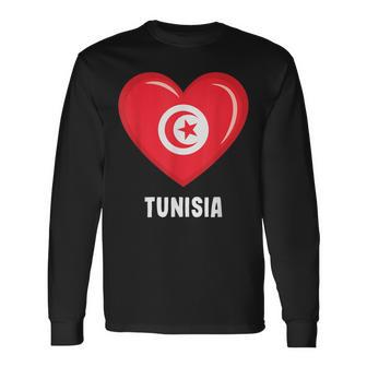 Túnez Bandera De Túnez Camiseta de manga larga - Regaloses