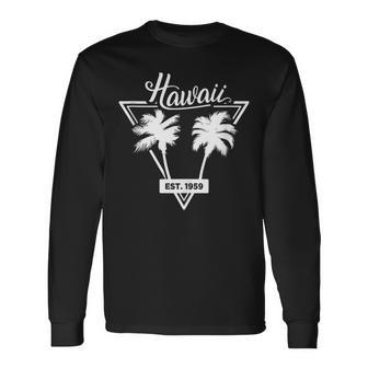 Vacaciones En Hawái In Mangas Camiseta de manga larga - Regaloses