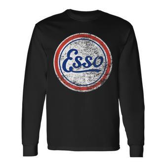 Vintage Esso Tankstellechild Langarmshirts - Geschenkecke