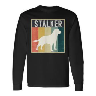 Vintage Labrador Retriever Geschenk Idee Langarmshirts - Geschenkecke