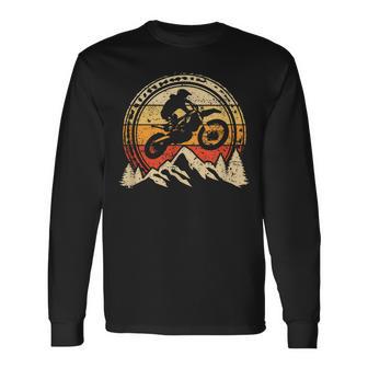 Vintage Motocross Retro Enduro Motorradupermoto Langarmshirts - Geschenkecke