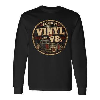 Vinyleurélevé Et Deoiture Classique8s T-shirt à manches longues - Cadeauxyz