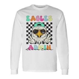 Admin Dream Team Back To School Eagles Teachers Students Long Sleeve T-Shirt - Thegiftio UK