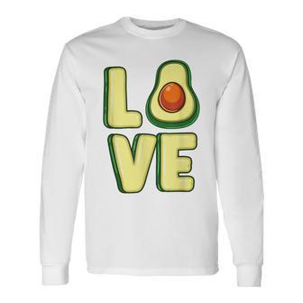 Aguacate Para Amante Del Aguacate Camiseta de manga larga - Regaloses