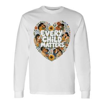 Every Orange Day Child Kindness Matters 2026 Anti Bully Kids Long Sleeve T-Shirt - Thegiftio UK