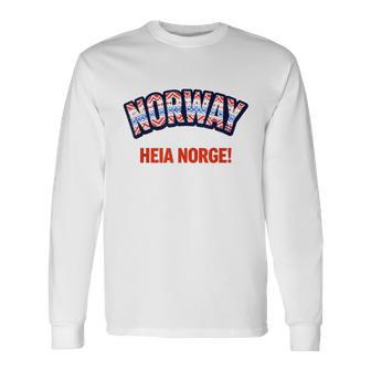 Football Fan 2026 Norway Heia Norge Camiseta de manga larga - Regaloses
