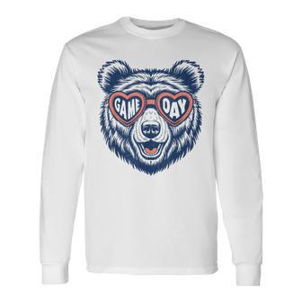 Game Day Bear Long Sleeve T-Shirt | Seseable UK