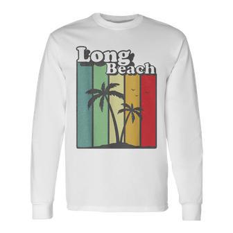 Long Beach California EeUuAcaciones En Long Beach Camiseta de manga larga - Regaloses