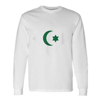 República Del Rif Bandera Patriótica Rif Amazigh Camiseta de manga larga - Regaloses