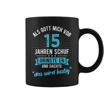 15 Geburtstag Als Gott Michor 15 Jahrenchuf Tassen - Geschenkecke