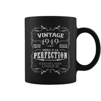 1949 Anniversaire 75 Ans Homme Intage Manche Longue Tasse - Cadeauxyz