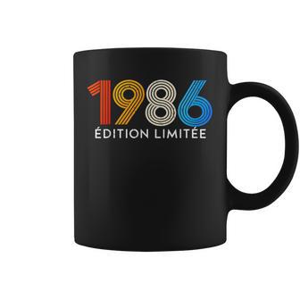 1986 Anniversaire 40 Ans Cadeau Homme Édition Limitée Tasse - Cadeauxyz